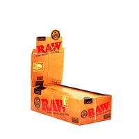 Raw Classic - Natural - (Single Wide) 1.0 Rolling Paper Box-25