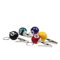 Key Chain Clip 8 Ball (10ct)