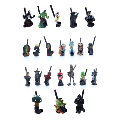 Resin Character Pipes