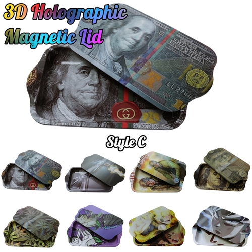 3D Holographic Lid Tray 6"X10" Style-C