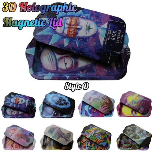 3D Holographic Lid Tray 6"X10" Style-D