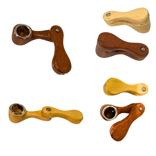 RP-2   Foldable Wooden Pocket Pipe