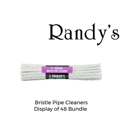 Randyâ€™s Bristle Pipe Cleaner Bundle 6â€³ ( Display of 48 bundle )