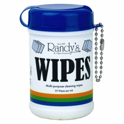 RANDY'S BLACK LABEL CLEANING  WIPES (25 Per Display)