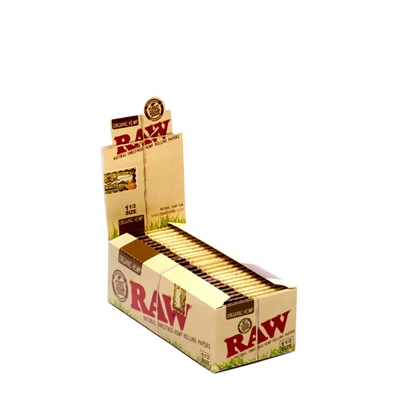 Raw Organic - Natural - 1Â½  Rolling Paper Box-25