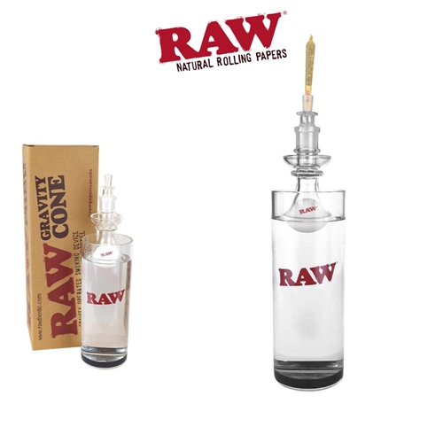 RAWÂ® Glass Cone Gravity Bong