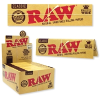 Raw Classic - Natural - Wide King Size Rolling Paper