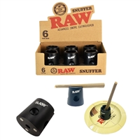 RAWÂ® Magnetic Aluminum Snuffer Display - 6ct