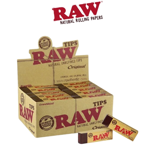 Raw - Tips - Natural - Unrefined - Non-Perforated (Original)