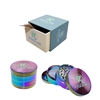 Riddles Rainbow Zinc Grinder 4 Piece 40MM