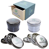 Riddles Heavy Zinc Grinder 4 Piece 63MM