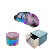 Riddles Rainbow Zinc Grinder 4 Piece 55MM