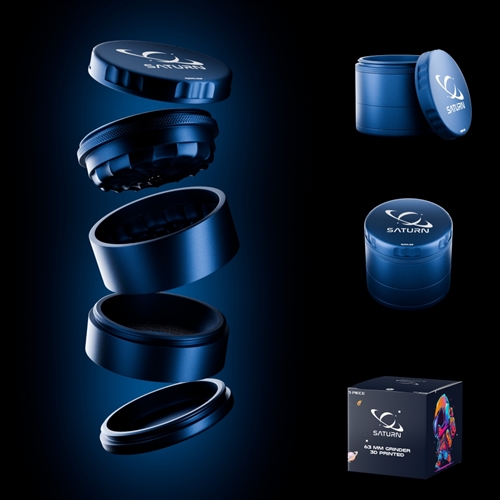 Riddles SATURN Aluminum Grinder 5 Piece 63MM