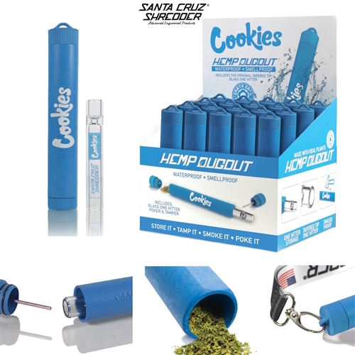Santa Cruz Shredder x Cookies Waterproof & Smellproof Hemp Dugout (20ct)