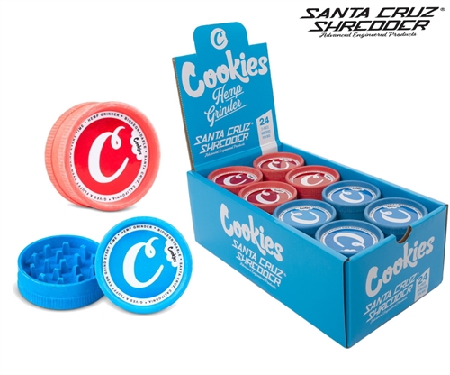 Cookies X SCS  2 Piece Hemp Grinder  (Display-24)
