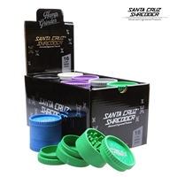 Santa Cruz Shredder 4 Piece Hemp Grinder - (Display-16)