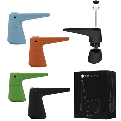Softglass Pier Silicone Bubbler