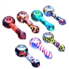 4'' Silicone Hand Pipe ( Multi Color) (10ct)