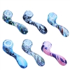 4.5'' Silicone Sherlock Pipe (Glow in The Dark) (10ct)