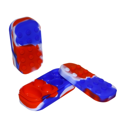 Silicone Container 7 Compartments 2''x4''