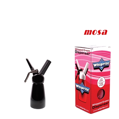 TW Mosa Whiprite  0.25 Liter (1/2 Pint) Plastic Top Dispenser