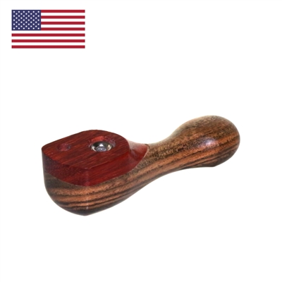 TWP11 Tobacco Wooden Pipe  with Cover and Screen