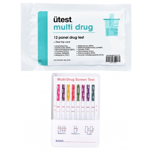 Ã¼test+ 12 Panel Drug Test