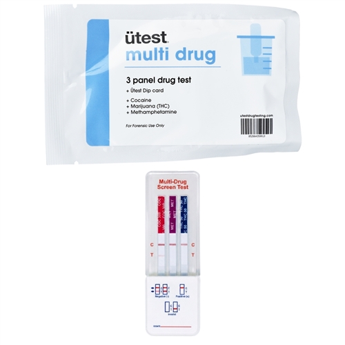 Ã¼test+ 3 Panel Drug Test