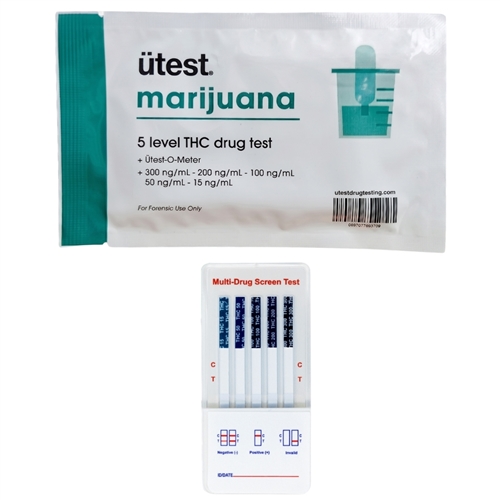 Ã¼test+ O-Meter 5 Level THC Drug Test