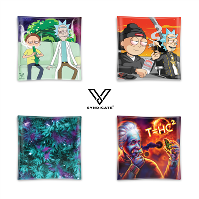 V. Syndicate  Blazin' Glass Ashtray