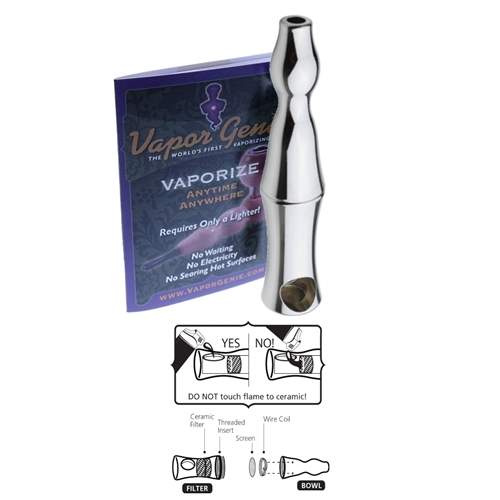 Aluminum Bat Vaporizer by VaporGenie