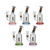 VAULT Glass 6.3" Mini Beaker Water Pipe â€“  WigWag Design (14mm Bowl)