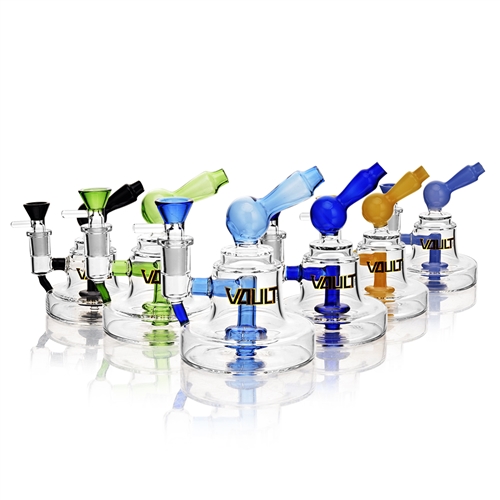 VAULT Glass 5'' Mini Water Pipe with Showerhead Perc