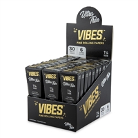Vibes Cones 1 1/4 - 6pk - Ultra Thin - 30ct