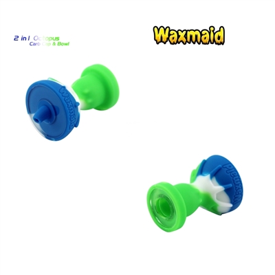 Waxmaid 2 in 1 Octopus Silicone Carp Cap & Bowl (Display of 12)