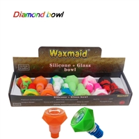 Waxmaid Diamond Silicon + Glass Bowl  ( 12 per display)