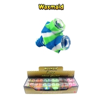 Waxmaid Twin Silicon + Glass Bowl  ( 12 per display)