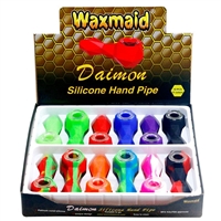 Waxmaid Daimon Silicon Hand Pipe ( 12 per display)