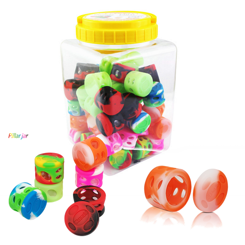 Waxmaid Pillar Silicone/Glass Container Jar (60pcs)