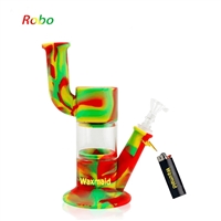 Waxmaid 8.8" Robo Silicone Glass Water Pipe