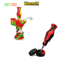 Waxmaid Soldier 2 in 1 Water Pipe & Nectar Collector