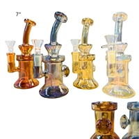 Glass Fumed Rig 7"