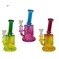 Glass Colored Rig 7"