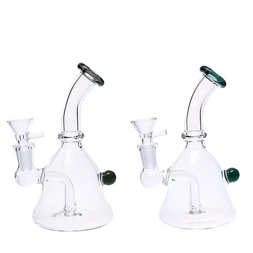 WP-A   Glass Small Rig/ Waterpipe  6.5"