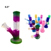 Glass Colored Waterpipe 6.5"