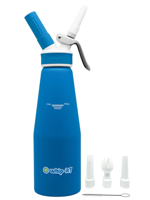 Whip-It! Accent  1 Liter - Coated Color  Whip Cream Dispenser