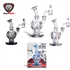 Wulf Glass Atom 14mm Dab Rig with Quartz Banger