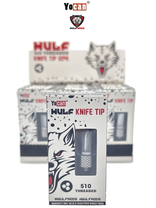 Wulf Knife Tips 510 Thread Hot Knife - 12/Display