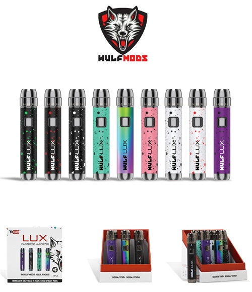 Wulf LUX Cartridge Battery  by Yocan (9pk Display)