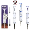 Wulf Glass Nova Stack Double Perc Water Filtered Nectar Collector